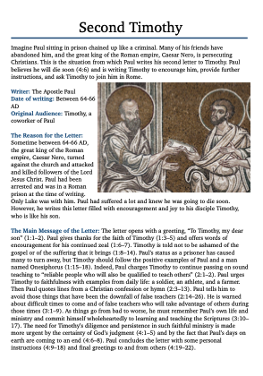 2 Timothy
